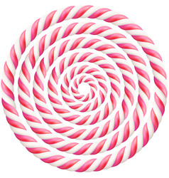 Set Pink Twisted Hard Candy Cane Frame