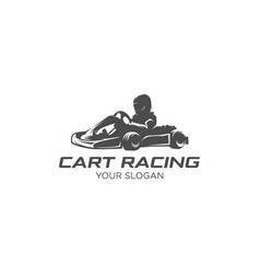 Cart Racing Silhouette