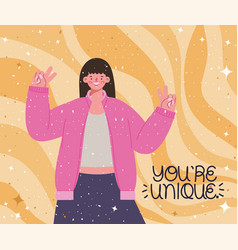 You Are Unique Poster