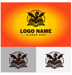 Book Logo Icon For Bookstore Company