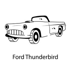 Basic Ford Thunderbird