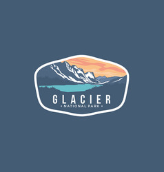 Glacier National Park Emblem Patch