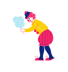 Circus Clown Candyfloss Composition