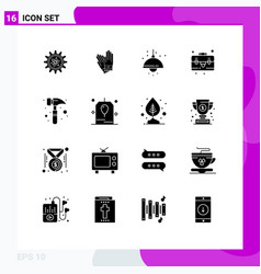 Pack 16 Creative Solid Glyphs Watch Kit