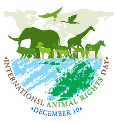 International Animal Rights Day Banner Design