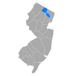 Map Passaic In New Jersey