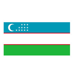 Uzbekistan Icon Cartoon Flag Map