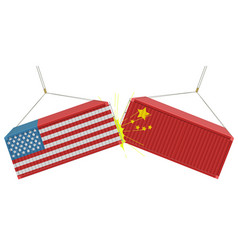 American And Chinese Containers