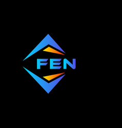 Fen Abstract Technology Logo Design On White