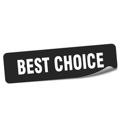 Best Choice Sticker Best Choice Label