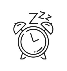 Night Sleep Time Alarm Clock Insomnia Rest Sign