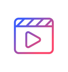 Video Editing Pixel Perfect Gradient Linear Ui