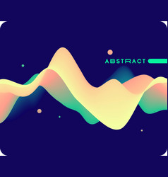 Abstract Wavy Background With Modern Gradient