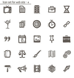 Icons Sketches For The Site