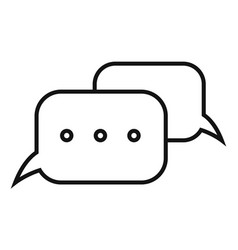 Chat Message Bubbles With Three Dots Dialog Icon