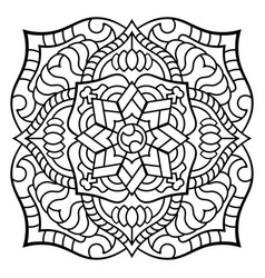 Mandala Oriental Circular Pattern