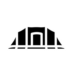 Activity Tent Vacation Glyph Icon