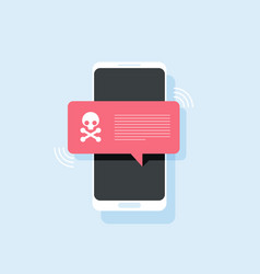 Malware Notification On Smartphone