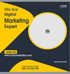 Modern Digital Marketing Expert Flyer