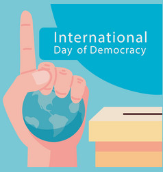 International Day Of Democracy Poster