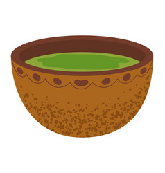 Green Tea In Bowl