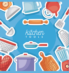 Kitchen Tools Lettering Frame