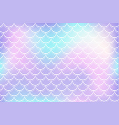 Mermaid Rainbow Background In Fantasy Style