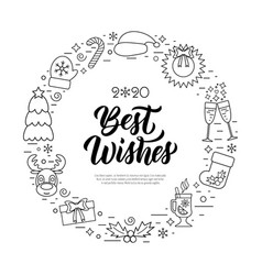 Best Wishes Modern Calligraphy Quote