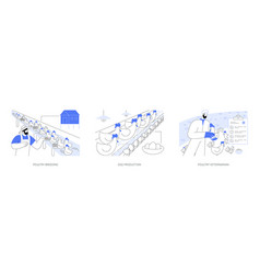 Poultry Farming Abstract Concept