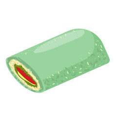 Tamales Food Icon Cartoon Mexican Food