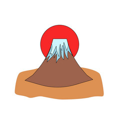 Mount Fuji Icon