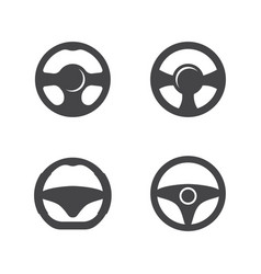 Steering Wheel Car Logo Icon