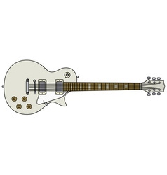 White Electric Gitar