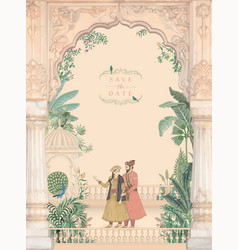 Card Of Mughal Wedding Invitations