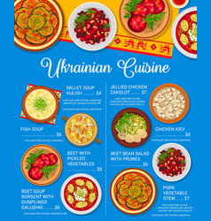 Ukrainian Cuisine Menu Food For Lunch And Dinner