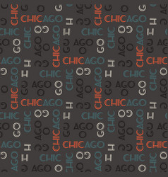 Chicago Pattern Seamless Design