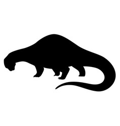 Dinosaur Silhouette Dino Monsters Icon Shape