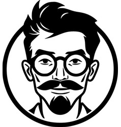 Teacher - Black And White Isolated Icon