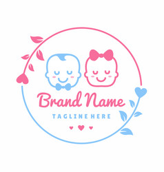 Circle Baby Shop Logo Design