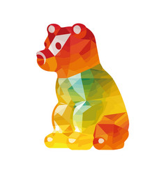 Colored Gummy Bear