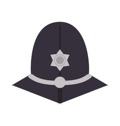 English Police Custodian Helmet Icon