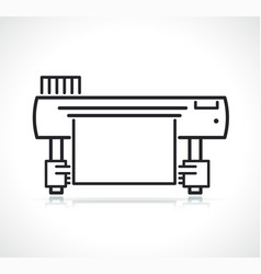 Large Printer Or Plotter Icon