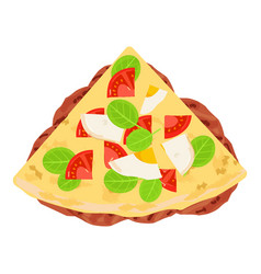 Quesadilla Food Icon Cartoon Mexican Food