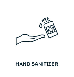 Hand Sanitizer Icon Simple Element From New