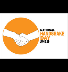 National Handshake Day