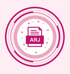 Arj File Document Icon