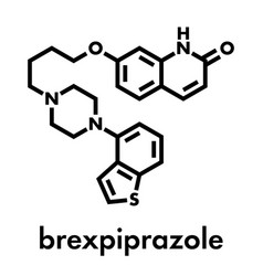 Brexpiprazole Antipsychotic Drug Molecule