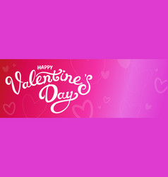 Pink Violet Background With Heart And Text