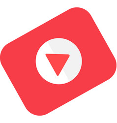 Red Symbol Media Player Icon