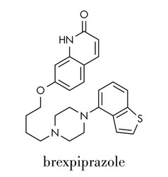 Brexpiprazole Antipsychotic Drug Molecule